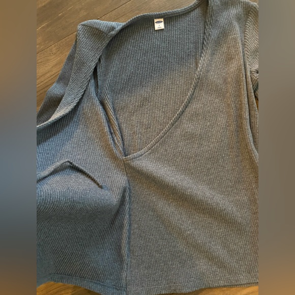 Women steel blue old navy sweater - Picture 2 of 4